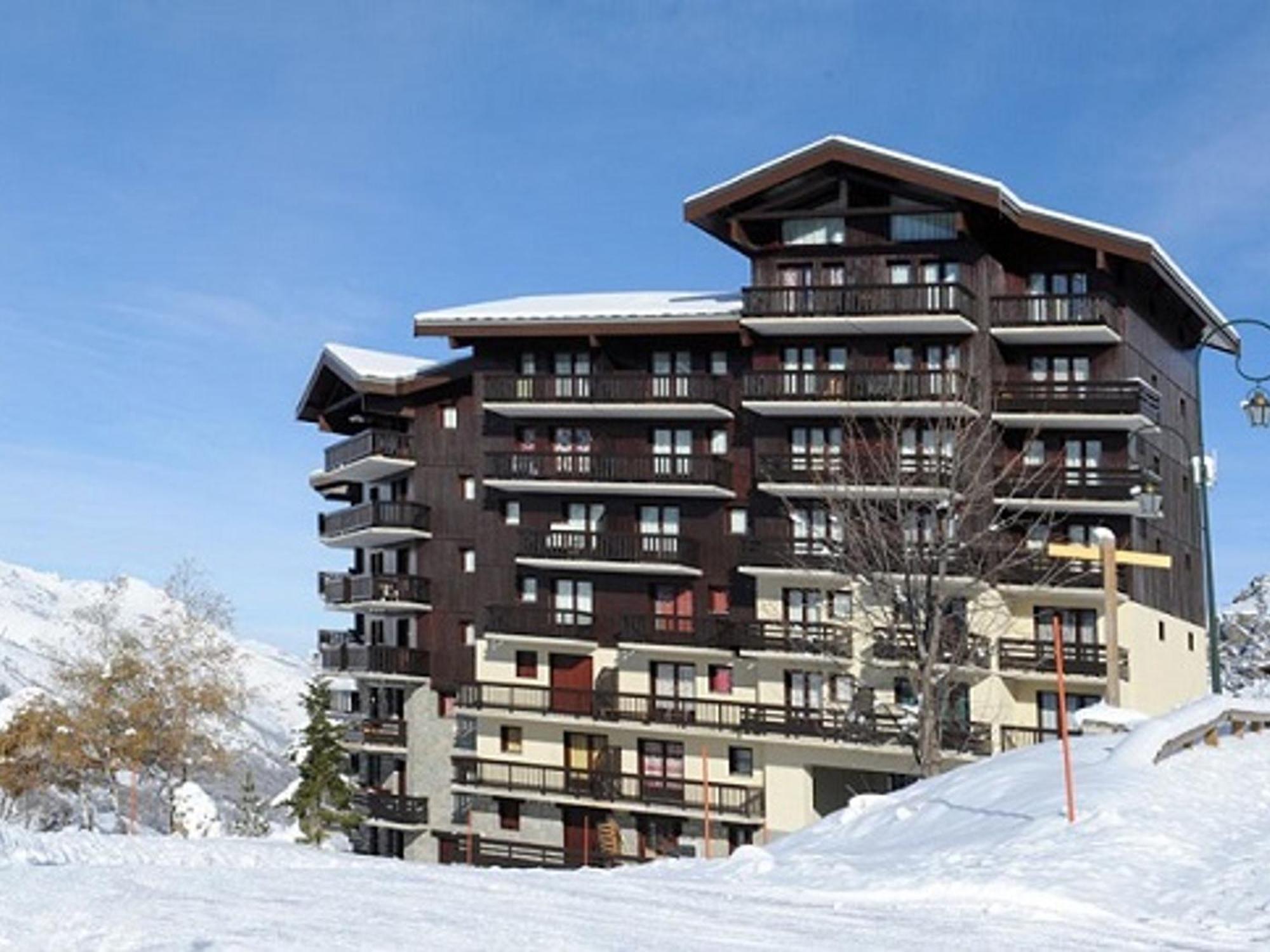 Appartement Confortable Avec Cabine Proche Des Pistes Balcon - Fr-1-344-1148 Saint-Martin-de-Belleville Kültér fotó